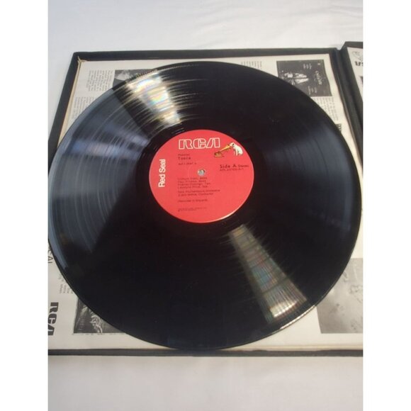 Puccini Leontyne Price TOSCA Placido Domingo Stereo RCA Red Seal 2 Record Set - Picture 2 of 8